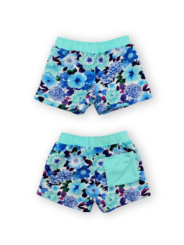 BOYS SWIMSUIT - FLOWERS